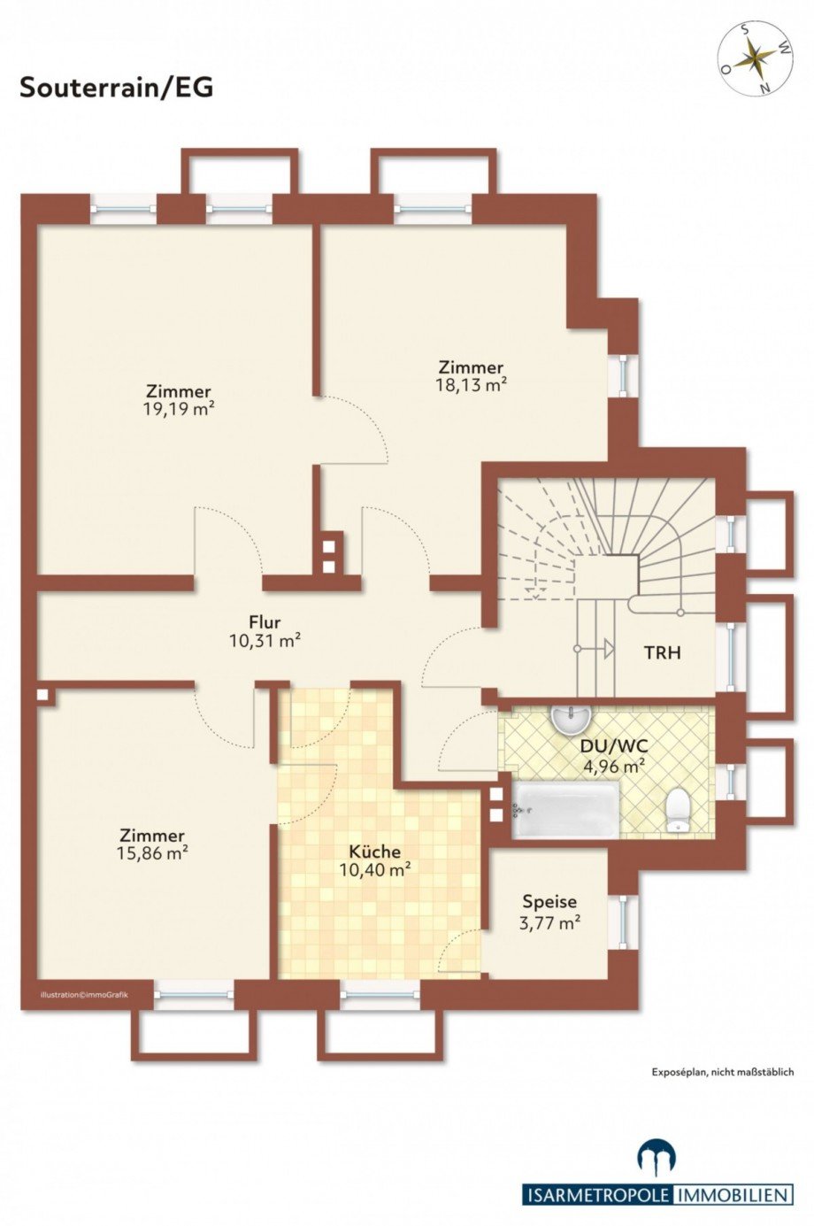 Erdgeschoss Doppelhaush�lfte Stockdorf
