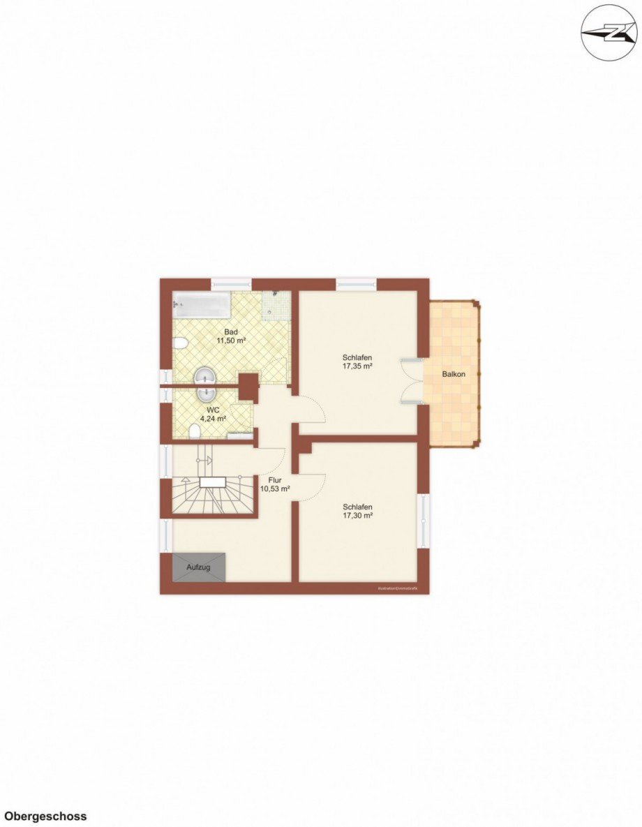 Obergeschoss Einfamilienhaus M�nchen