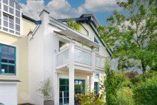 Au�enansicht-S�dbalkon Stilvolles Wohnen: Exklusive 4-Zimmer-Wohnung mit hochwertiger Einbauk�che in M�nchen-Alt Solln