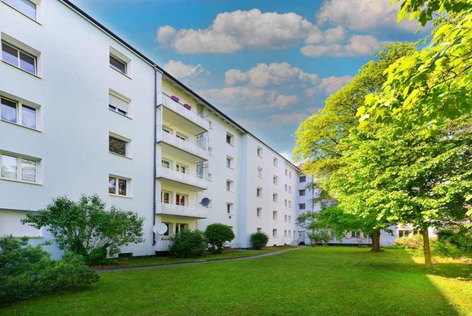 Park�hnlicher Innenhof Wohnung M�nchen