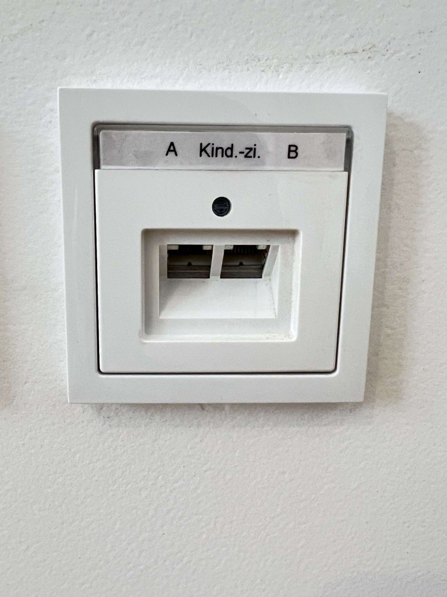 LAN-Datendosen Terrassenwohnung Unterhaching