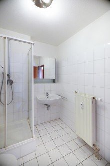 Duschbad Charmantes 1-Zimmer-Dachterrassen-Apartement, Hochbett-Potenzial & TG-Stellplatz inklusive