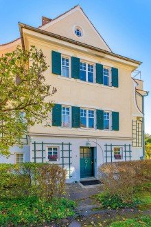 Eingang RARIT�T IM W�RMTAL - denkmalgesch�tze DHH in begehrter Lage - traumhaftes Grundst�ck - Denkmal-AfA