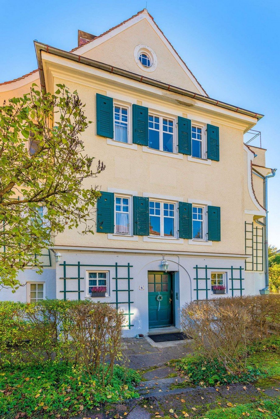 Eingang Doppelhaush�lfte Stockdorf