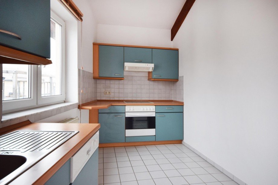 Einbauk�che vorhanden Dachgeschosswohnung Leipzig