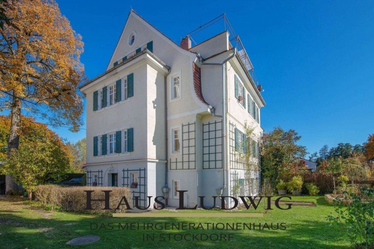 Haus Ludwig Stockdorf Doppelhaush�lfte RARIT�T IM W�RMTAL - denkmalgesch�tze DHH in begehrter Lage - traumhaftes Grundst�ck - Denkmal-AfA