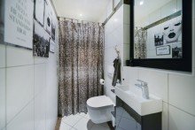 G�ste-WC Stilvolles Wohnen: Exklusive 4-Zimmer-Wohnung mit hochwertiger Einbauk�che in M�nchen-Alt Solln