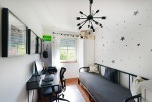 Kinderzimmer-Arbeitszimmer 2 Stilvolles Wohnen: Exklusive 4-Zimmer-Wohnung mit hochwertiger Einbauk�che in M�nchen-Alt Solln